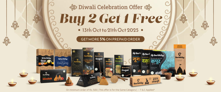 Celebrate Diwali with Surbhika: Buy 2, Get 1 Free!
