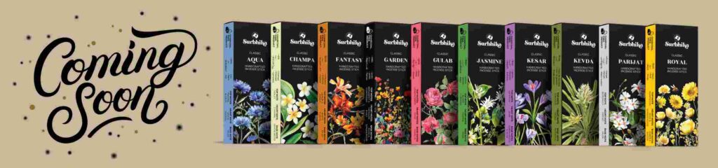 10 Incenses Sticks that relieve stress and anxiety - Surbhika Classic Series