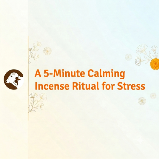 A 5-Minute Calming Incense Ritual for Stress