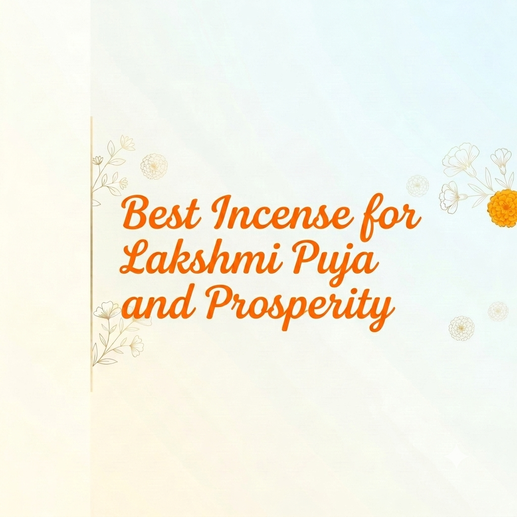 Best Incense for Lakshmi Puja and Prosperity - Blog - Surbhika