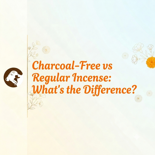 Charcoal-Free vs Regular Incense: What's the Difference?