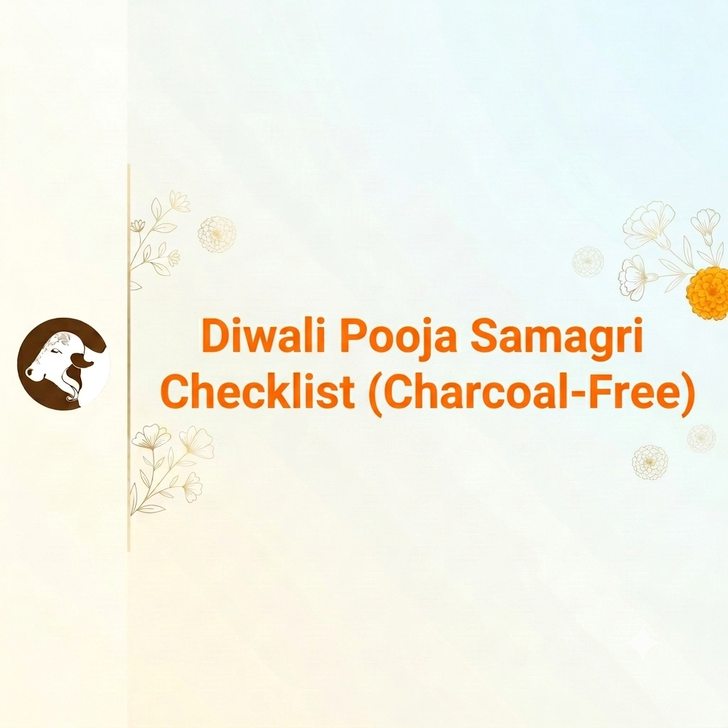 Diwali Pooja Samagri Checklist (Charcoal-Free)