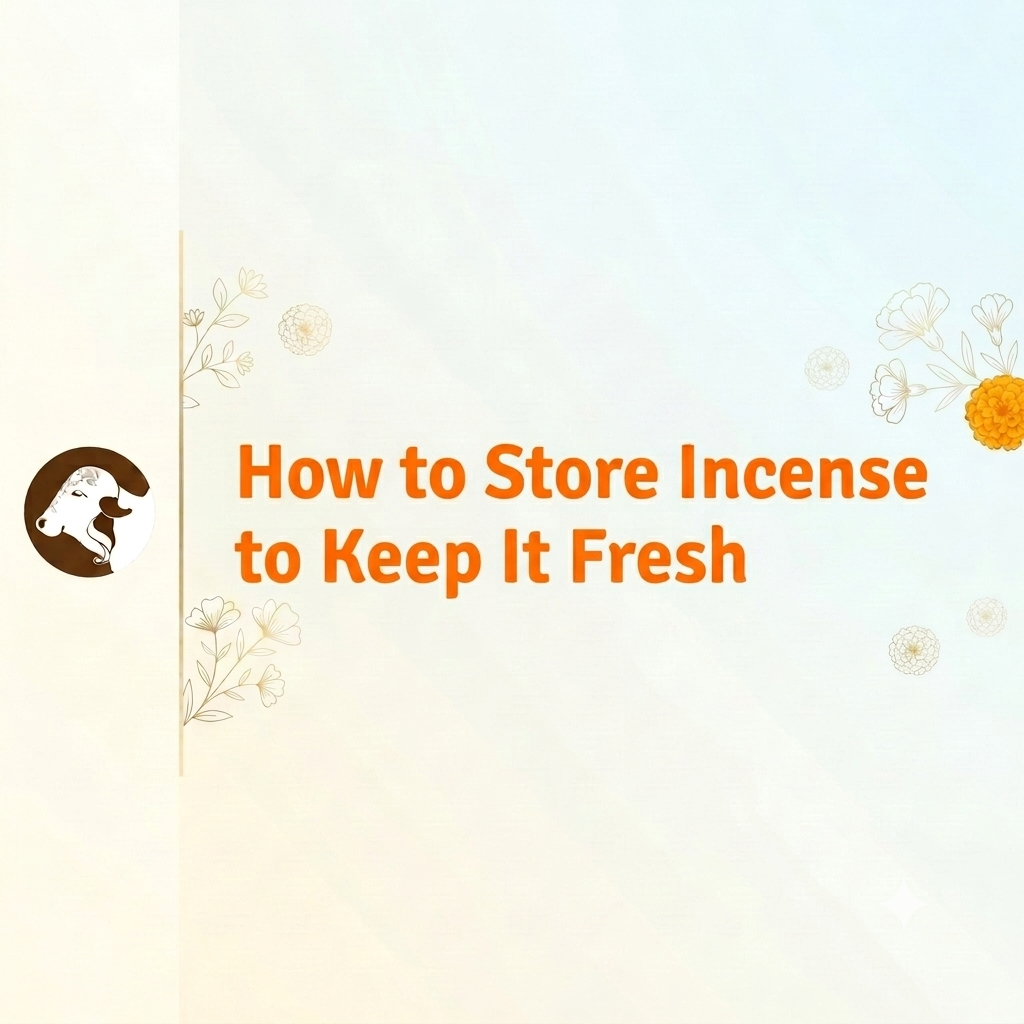 How to Store Incense to Keep It Fresh - blog Surbhika best incense sticks in India