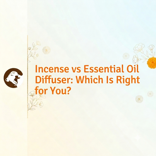 Incense vs Essential Oil Diffuser: Which Is Right for You? - Blog - Surbhika