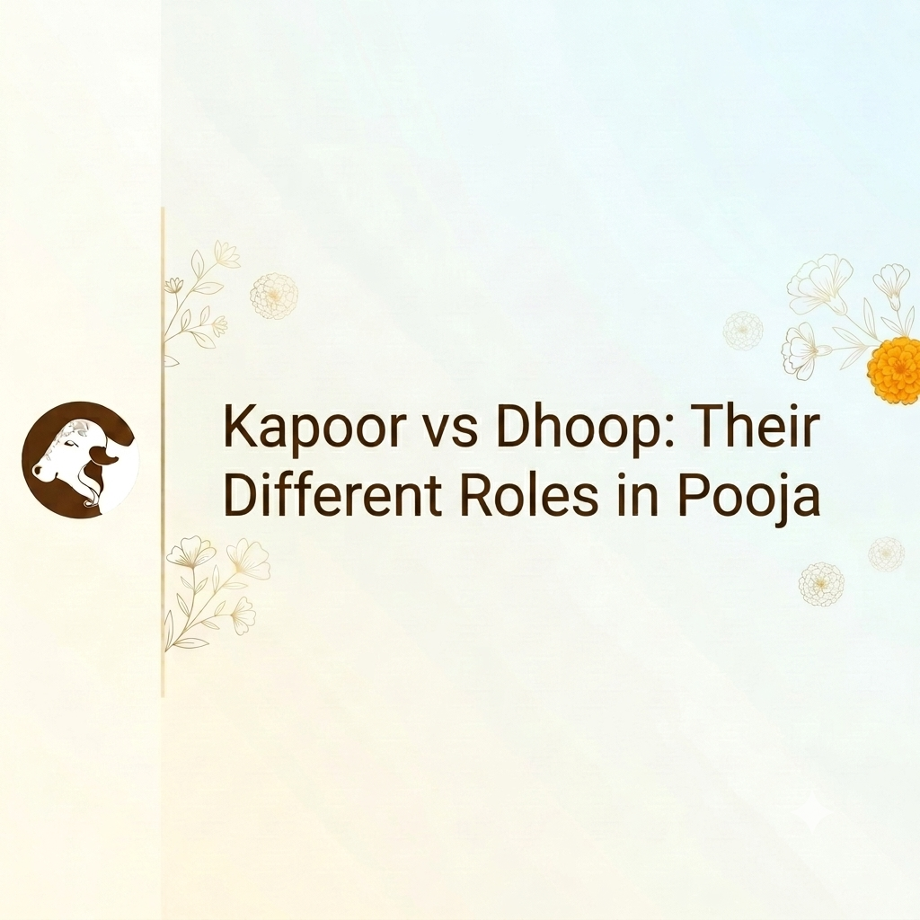 Kapoor vs Dhoop: Their Different Roles in Pooja - Blog By Surbhika