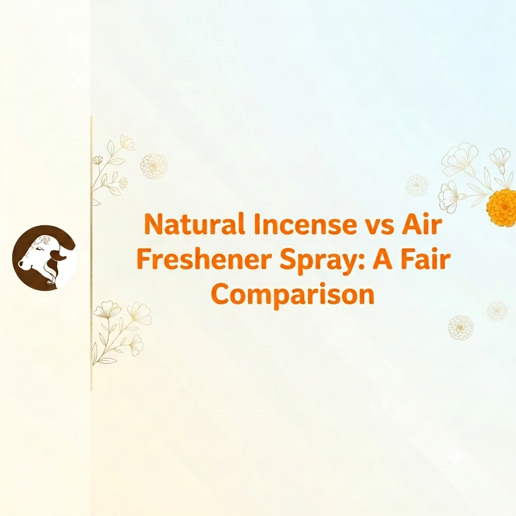 Natural Incense vs Air Freshener Spray: A Fair Comparison - Blog by Surbhika