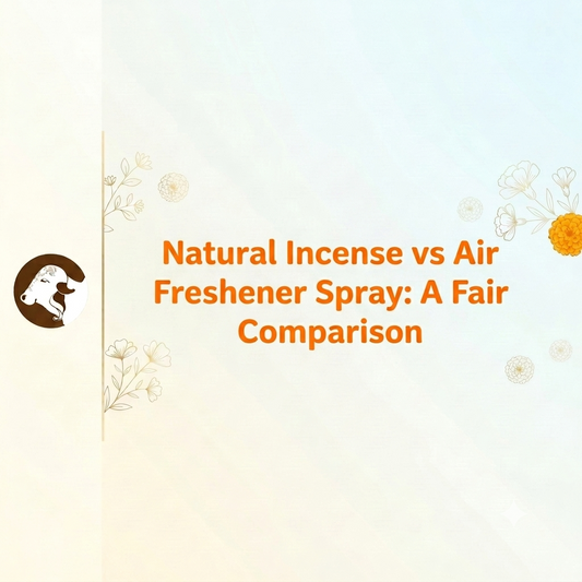 Natural Incense vs Air Freshener Spray: A Fair Comparison - Blog by Surbhika