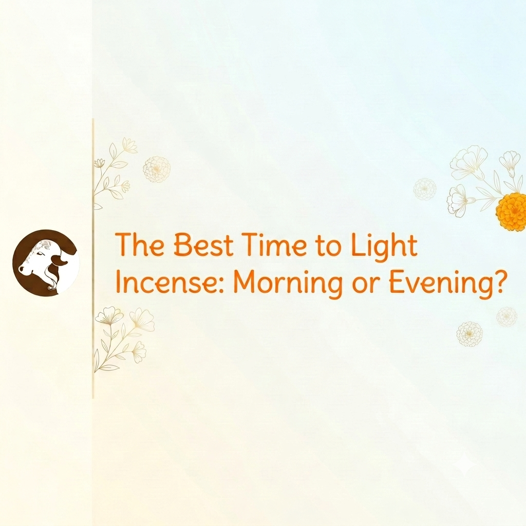 The Best Time to Light Incense: Morning or Evening? - Surbhika Charcoal Free Safe Incense Sticks 