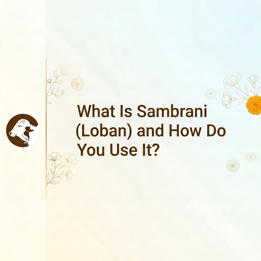 What Is Sambrani (Loban) and How Do You Use It? blog by surbhika