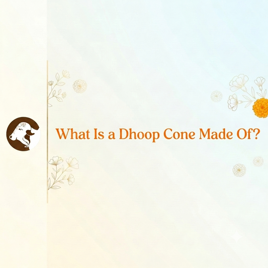 What Is a Dhoop Cone Made Of?