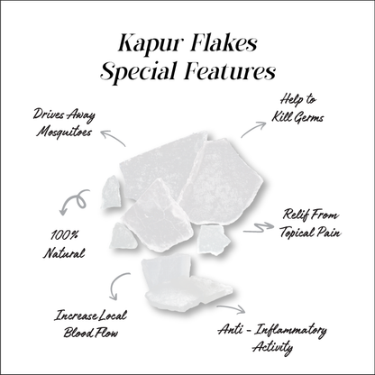Pure Bhimseni Kapoor Flakes Jar 90g | Surbhika (3)