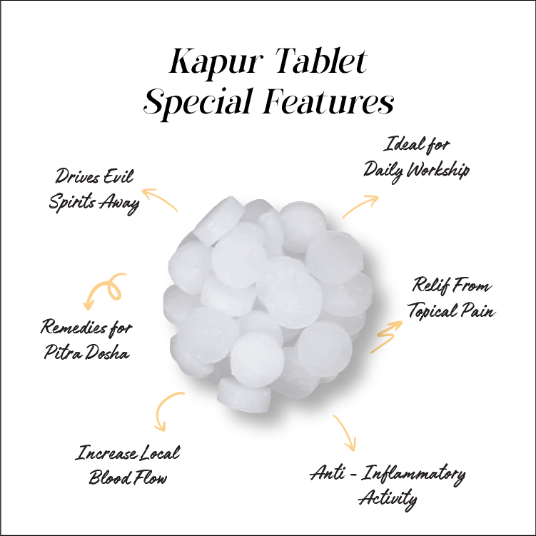 Kapur Tablet Pouch 40g