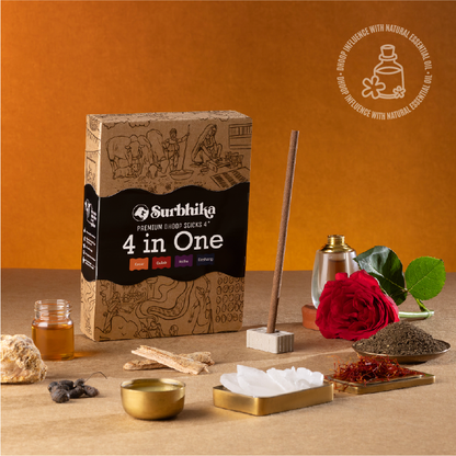 4 in One Dhoop Sticks 4 inch | Surbhika (3)