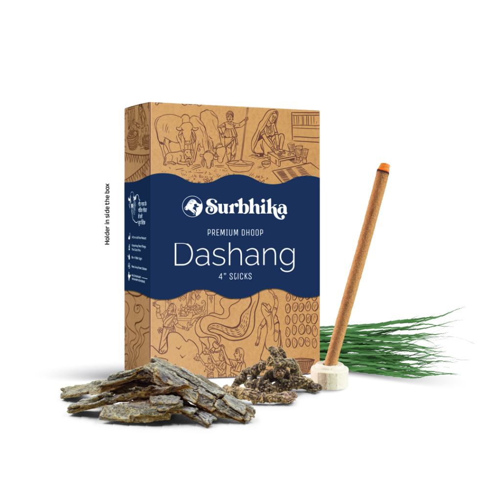 Dashang Premium Bambuless Dhoop Sticks 4 Inch