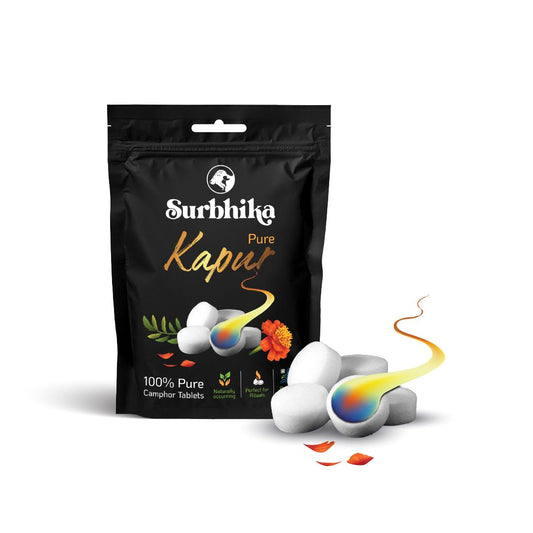 Kapur Tablet Pouch 40g | Surbhika