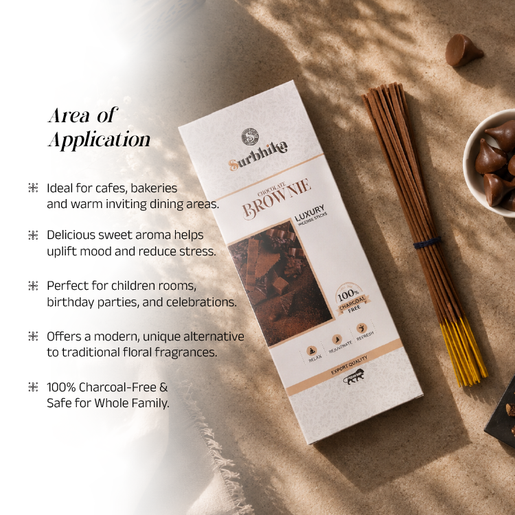 Chocolate Brownie Luxury Incense Sticks