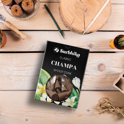 Champa Dhoop Cone | Surbhika (2)