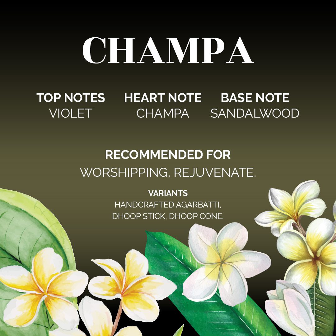 Champa Dhoop Cone