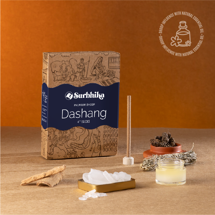Dashang Premium Bambuless Dhoop Sticks 4 Inch