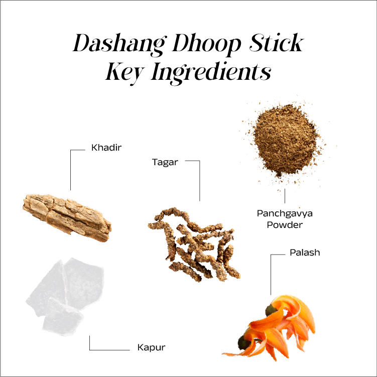 Dashang Premium Bambuless Dhoop Sticks 4 Inch