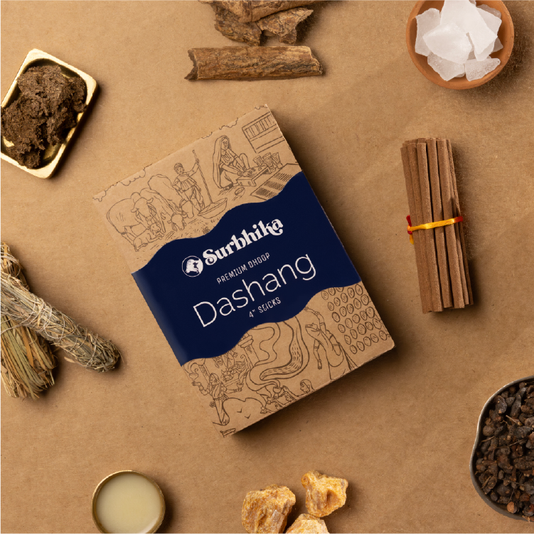 Dashang Premium Bambuless Dhoop Sticks 4 Inch