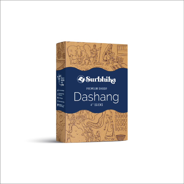 Dashang Premium Bambuless Dhoop Sticks 4 Inch