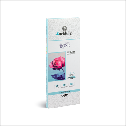 Exotic Rose Luxury Incense Sticks | Surbhika