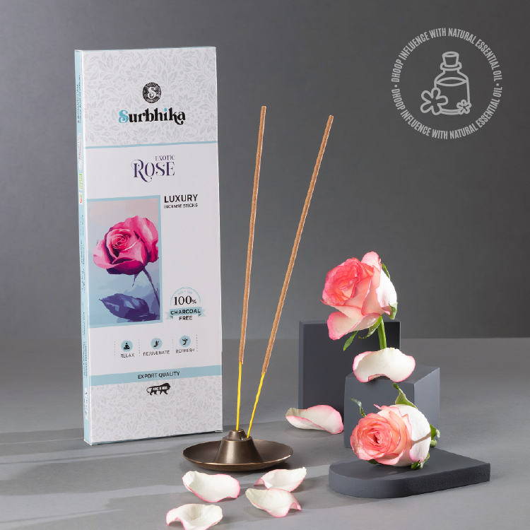Exotic Rose Luxury Incense Sticks