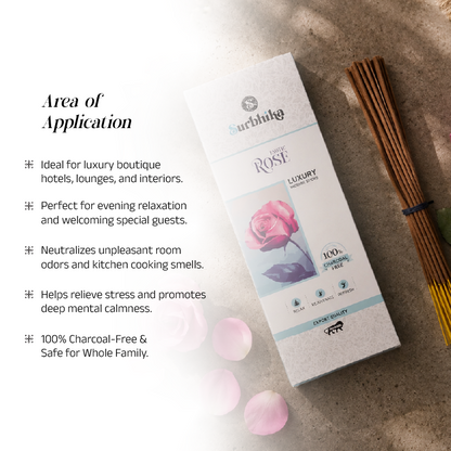 Exotic Rose Luxury Incense Sticks | Surbhika (4)