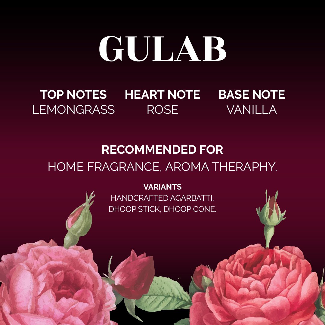 Gulab Dhoop Cone