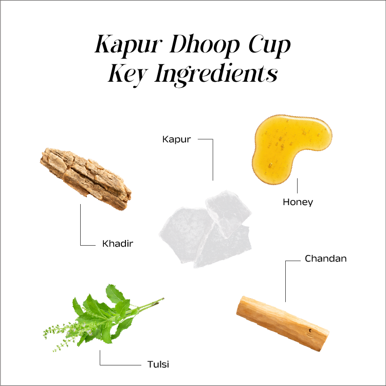 Kapur Sambrani Dhoop Cup