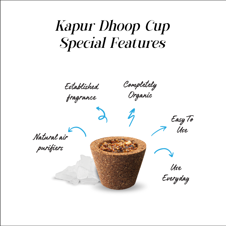 Kapur Sambrani Dhoop Cup