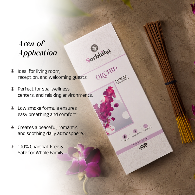 Orchid Luxury Incense Sticks