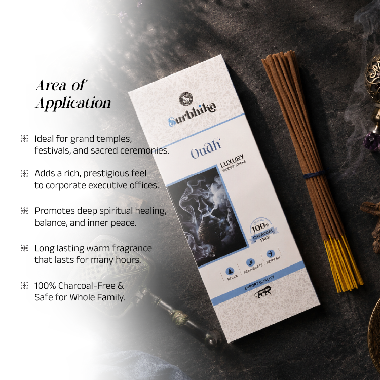 Oudh Incense Sticks - Luxury Series