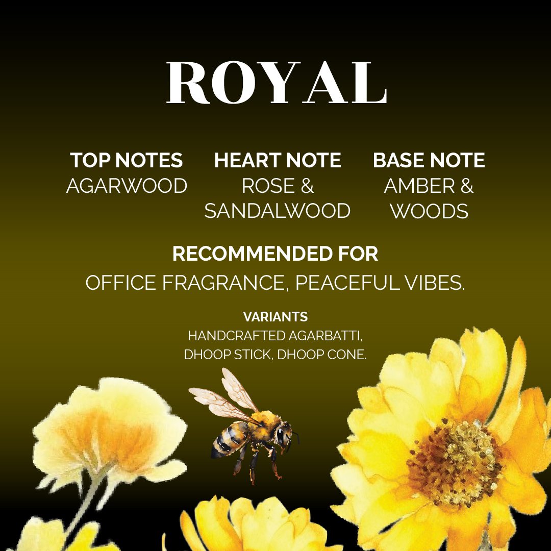 Royal Dhoop Cone