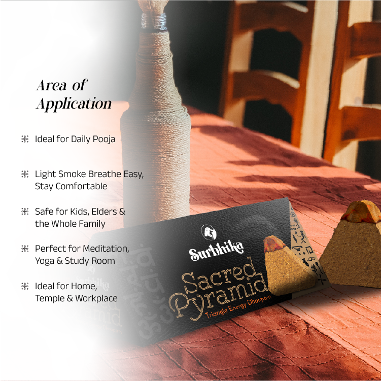 Sacred Pyramid Triangle Dhoop