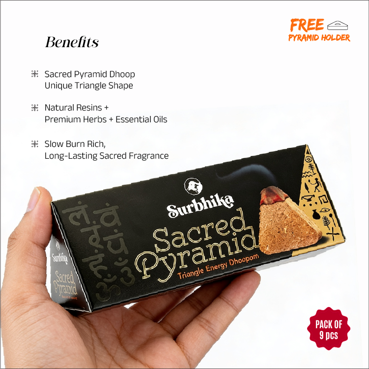 Sacred Pyramid Triangle Dhoop