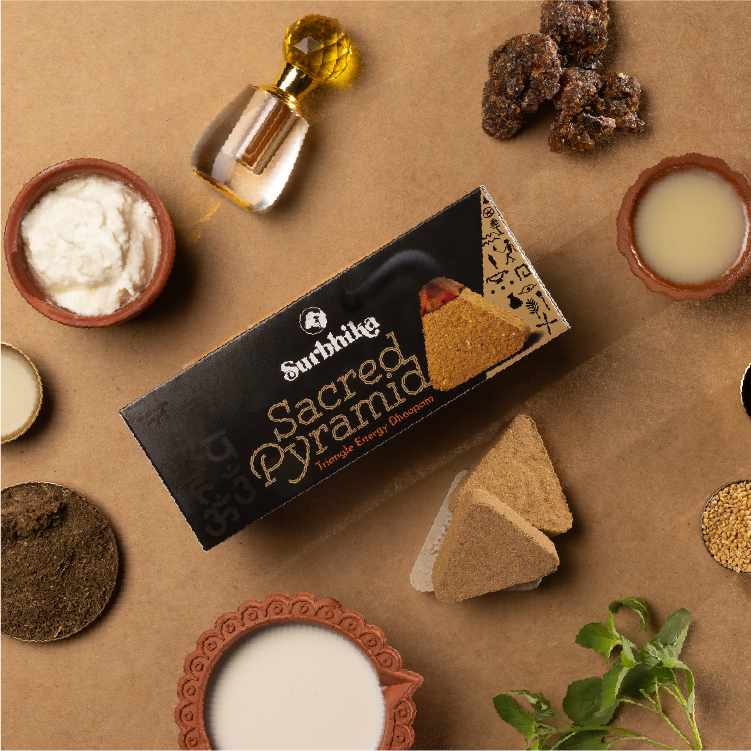 Sacred Pyramid Triangle Dhoop