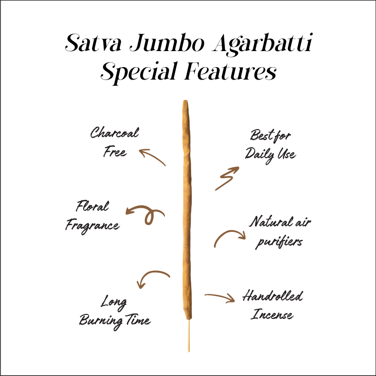 Satva Jumbo Agarbatti 16 inch