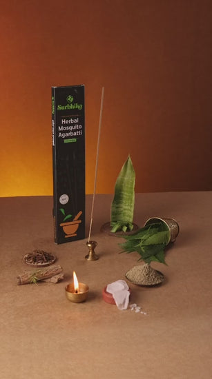 How to Use Herbal Mosquito Agarbatti by Surbhika ?