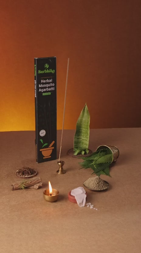 How to Use Herbal Mosquito Agarbatti by Surbhika ?