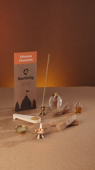 How to use best incense stick - dhoona chandan - guide by surbhika.com