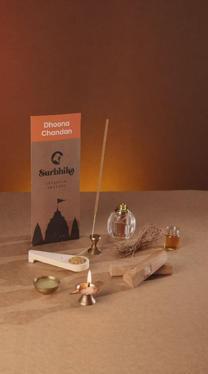How to use best incense stick - dhoona chandan - guide by surbhika.com
