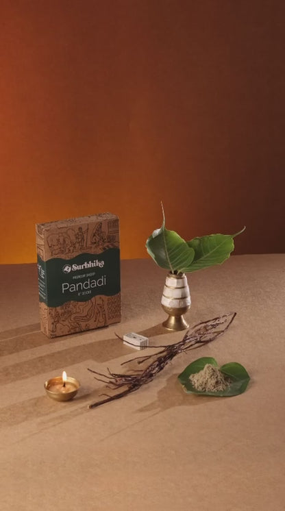 How to burn (use) Pandadi Dhoop Sticks - video by surbhika.com