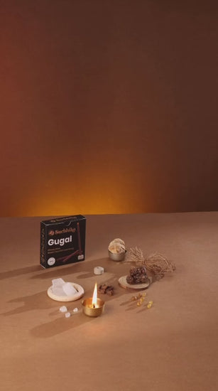 How to use Gugal Dhoop Sticks ? for daily puja at your home or office - video by Surbhika.com