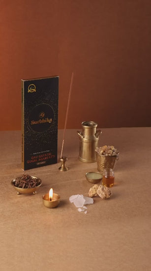 How to Use Gau Gayatri Agarbatti at your home or temple - Surbhika