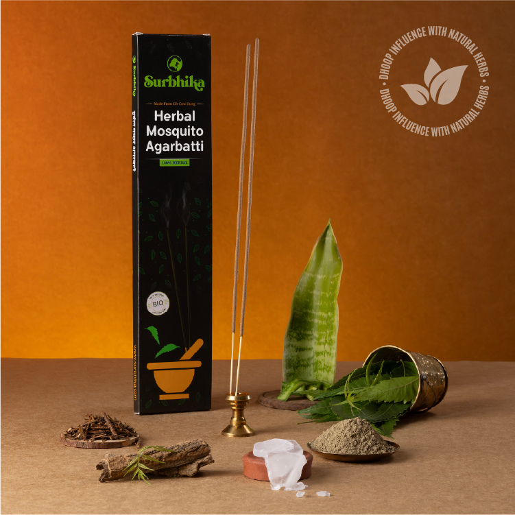 Herbal Mosquito Agarbatti 12 Inch