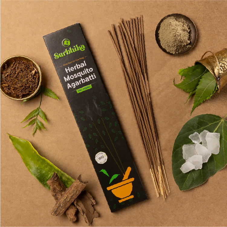 Herbal Mosquito Agarbatti 12 Inch